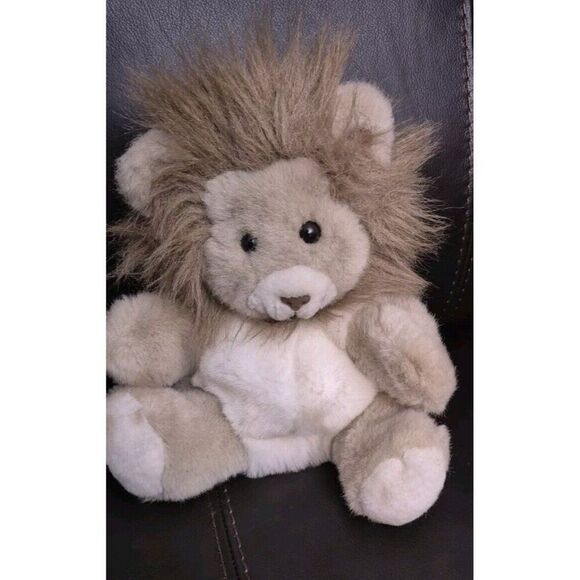 Vintage HAPPINESS ALWAYS EXPRESS Lion Plush Hand Puppet Toy - Picture 1 of 6